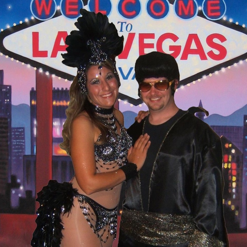 Vegas Showgirl Party Showgirl Halloween Costume Dance Bikini Thong S 4/6